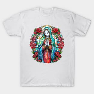 Glassart La Virgen de Guadalupe T-Shirt